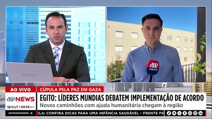 Egito reúne Trump e líderes globais para discutir plano de paz em Gaza