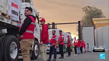 Ingresan camiones de ayuda humanitaria a Gaza; continúa retorno masivo al norte del enclave