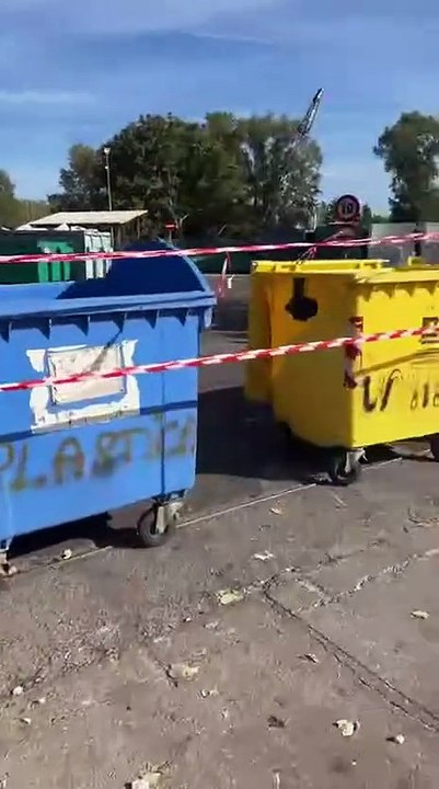 Gricignano (CE) - Irruzione nell'isola ecologica: rubata navetta della ditta rifiuti (12.10.25)