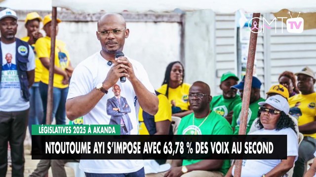 [#Reportage] Législatives 2025 à Akanda : Ntoutoume Ayi s’impose avec 63,78 % des voix au second
