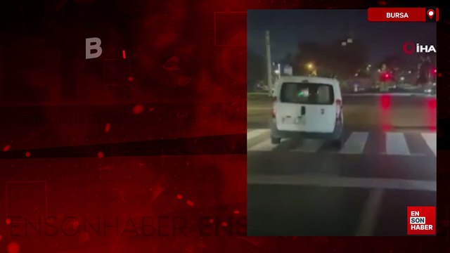 Bursa'da alkollü sürücü ters yöne girdi