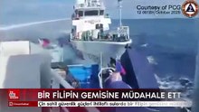 Çin sahil güvenlik güçleri ihtilaflı sularda bir Filipin gemisine müdahale etti