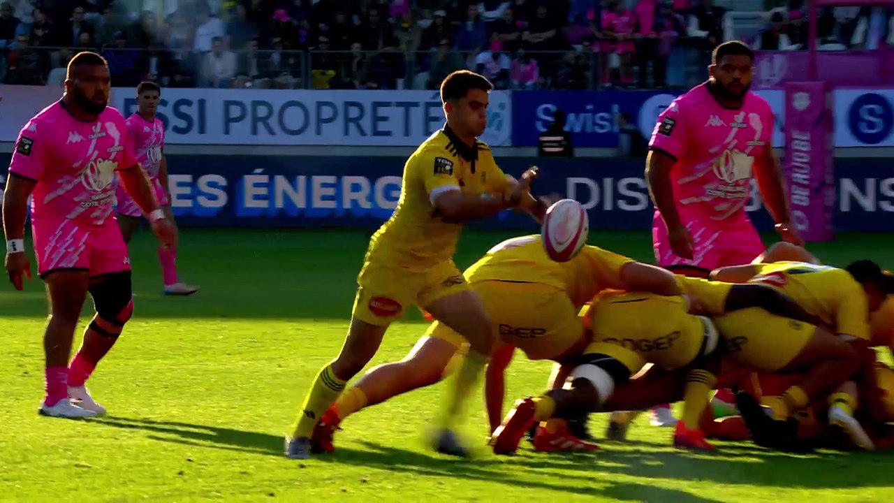 TOP 14 - Essai de Peniasi DAKUWAQA (SFP) - Stade Français Paris - Stade Rochelais