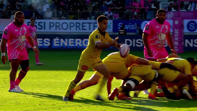 TOP 14 - Essai de Peniasi DAKUWAQA (SFP) - Stade Français Paris - Stade Rochelais