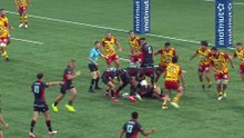 TOP 14 - Essai de Josiah MARAKU (LOU) - LOU Rugby - USA Perpignan