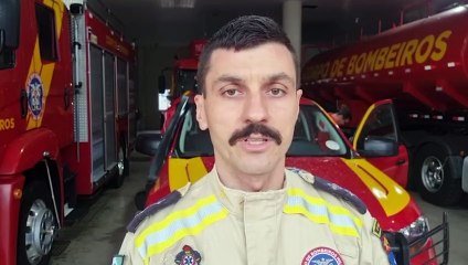 "Infelizmente a vítima acabou falecendo no interior da ambulância", relata oficial do Corpo de Bombeiros