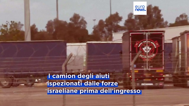 Cessate il fuoco a Gaza: aiuti entrano nella Striscia, attesa per il vertice di pace in Egitto