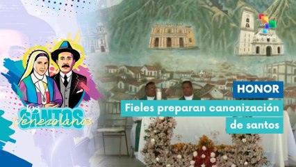 pueblo marcha en honor a los santos venezolanos