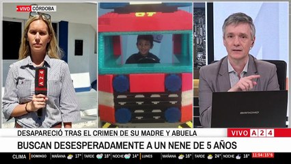 Alerta Sofía: buscan a un nene de 5 años tras el asesinato de su mamá y su abuela