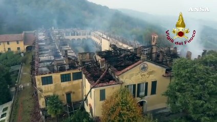 In fiamme il monastero della Bernaga, dove Carlo Acutis ha ricevuto la prima Comunione