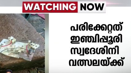 തിരുവനന്തപുരം ആര്യനാട്  ഇടിമിന്നലിൽ  വീട്ടമ്മയ്ക്ക് പരിക്ക്