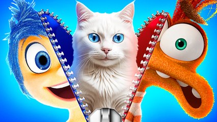 Inside Out Cat 🎭 Meow Tests Viral Gadgets And Makes Fun Crafts