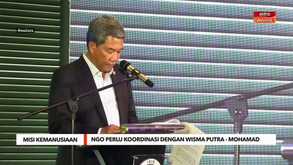 NGO perlu koordinasi dengan Wisma Putra - Mohamad