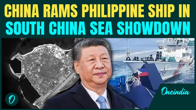 South China Sea: Philippine Govt. Vessel 'Destroyed' in Waters by China | Thitu Island Conflict