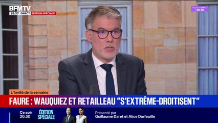 Olivier Faure indique que s'il y a une dissolution, le Parti socialiste "est prêt"