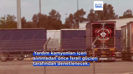 Mısır'daki barış zirvesi öncesinde Gazze'ye yardım sevkiyatı artırıldı