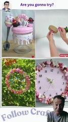 There’s something magical about clay — it starts simple, then becomes art. These DIY clay ideas are calming, elegant, and deeply satisfying to watch. The kind of beauty only handmade art can give.  🎨 Multiple creators cred Reacts | DIY videos | crafts