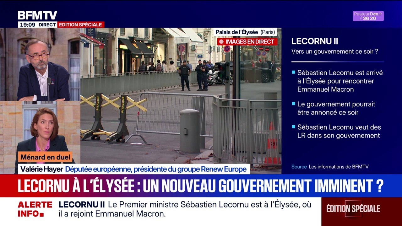 Crise politique: "Les Français sont affligés par l'état du débat politique", observe Valérie Hayer, députée européenne (Renew Europe)