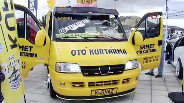 Ankara’da ‘Otomobil Festivali Güzellik ve Desibel Yarışması’ renkli görüntülere sahne oldu