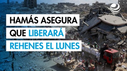 Hamás asegura que liberará a rehenes el lunes y no gobernará Gaza tras la guerra