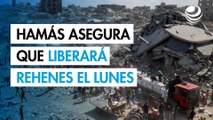 Hamás asegura que liberará a rehenes el lunes y no gobernará Gaza tras la guerra