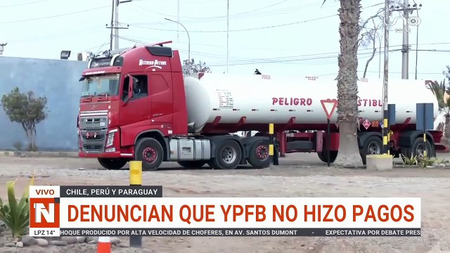 DIRIGENTE DE CHOFERES DE CISTERNAS DENUNCIA QUE YPFB NO HIZO PAGOS