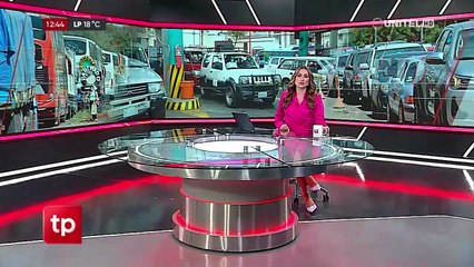 Micros en Santa Cruz solo trabajan media jornada debido a que deben realizar filas para cargar diésel