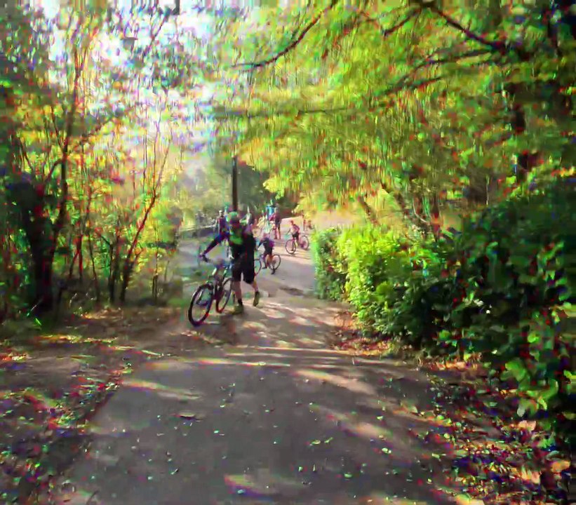 Vidéo VTT 9 au départ pour notre sortie dominicale = une roue libre HS et une chaîne cassée 😅
