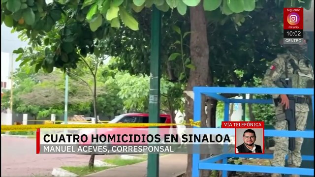 Sinaloa: abren cuatro carpetas por homicidio doloso y otros crimenes en el estado