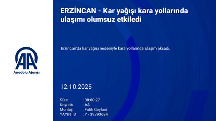 Kar yağışı kara yollarında ulaşımı olumsuz etkiledi