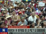 Nahum Fernández resaltó la lucha de los pueblos originarios en todas las latitudes