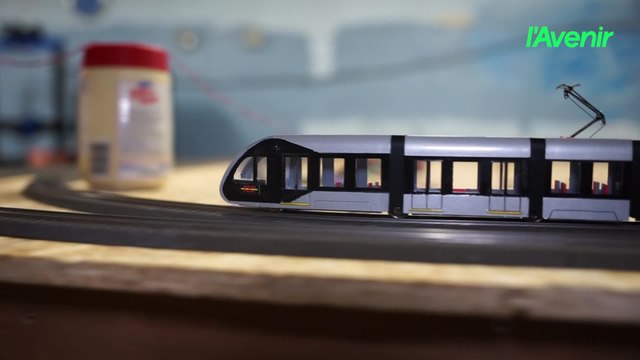 Louis Allaerts, de Verviers, recrée des trams grâce à ses imprimantes 3D