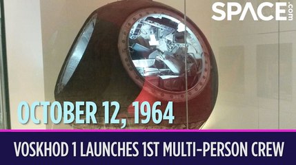 OTD in Space - October 12: Voskhod 1 Launches 1st Multi-Person Crew into Space