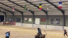 Bull riding à Bièvre