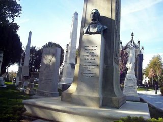 John Tyler's Tomb, U.S President, Tenth President of the United States, Serving from 1841 to 1845,