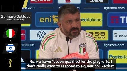 'He would tell us to f*** off' - Gattuso not impressed with question