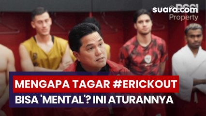 Tagar #ErickOut Menggema, Siapa Punya Wewenang Pecat Ketum PSSI?