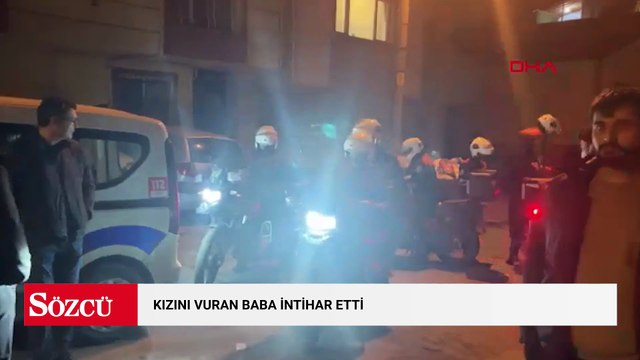 Aile içi tartışmada kazara kızını vuran baba intihar etti