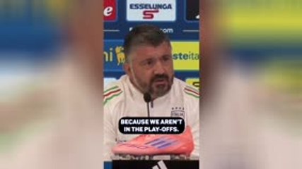 'He would tell us to F*** OFF!' - Gattuso NOT pleased at question