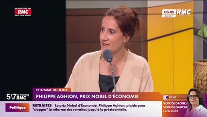 Le Portrait de Virginie Phulpin : Philippe Aghion,prix nobel d'économie - 14/10