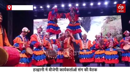 कुमाऊं द्वार महोत्सव में सीएम धामी ने कलाकारों को किया सम्मानित, बीजेपी कार्यकर्ताओं संग की बैठक