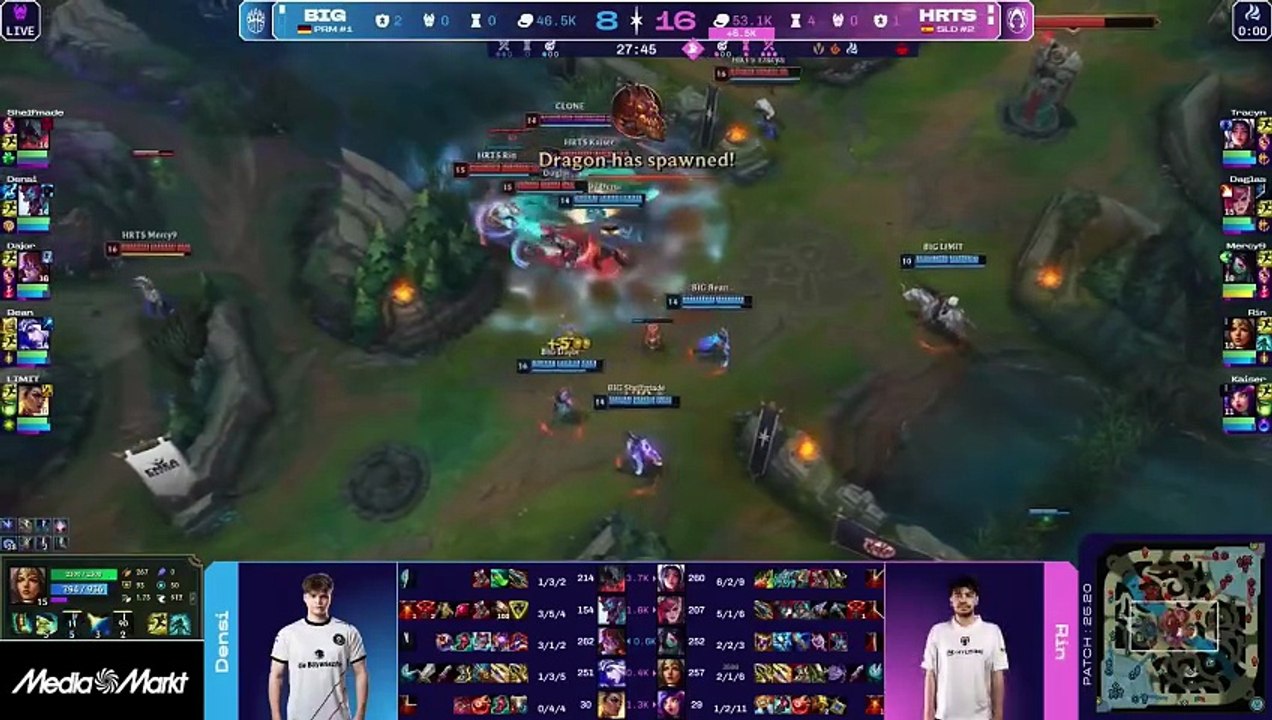 Los Heretics barren a BIG y dan esperanza a España en el EMEA Masters