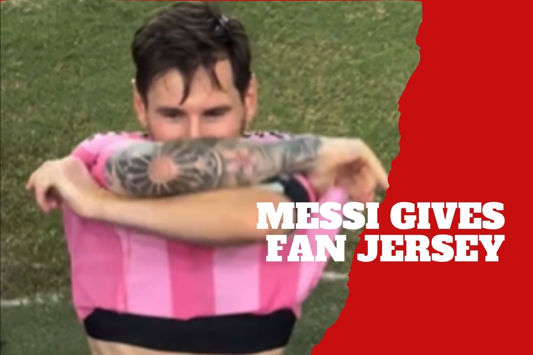 Messi proves fans always come first