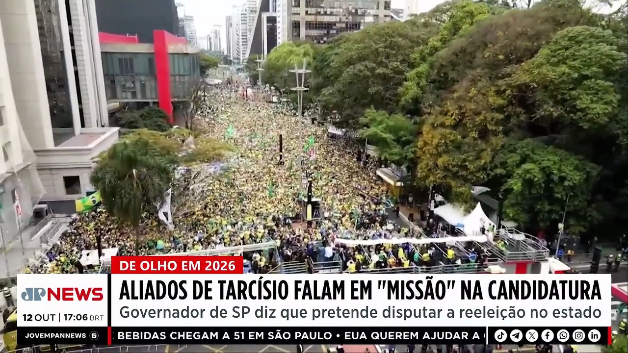 Eleições 2026: Aliados de Tarcísio falam em “missão” na candidatura; Maria de Carli analisa
