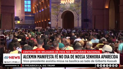Alckmin manifesta fé no Dia de Nossa Senhora Aparecida