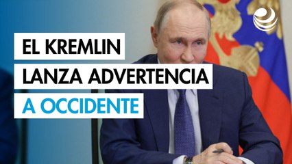 Kremlin advierte a Occidente sobre el "dramático" momento de escalada en la guerra de Ucrania