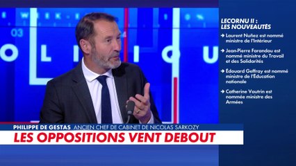 Philippe de Gestas : «Le gouvernement a perdu les Français»