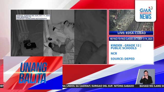 PHIVOLCS – Magnitude 6 na lindol, yumanig sa Cagwait, Surigao del Sur nitong Sabado; ramdam din sa iba pang bahagi ng Visayas at Mindanao | Unang Balita