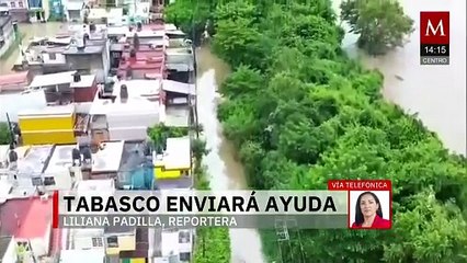 Tabasco enviará toneladas de ayuda a Veracruz para apoyar