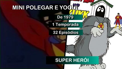 1979 Desenho Mini Polegar e Yogui